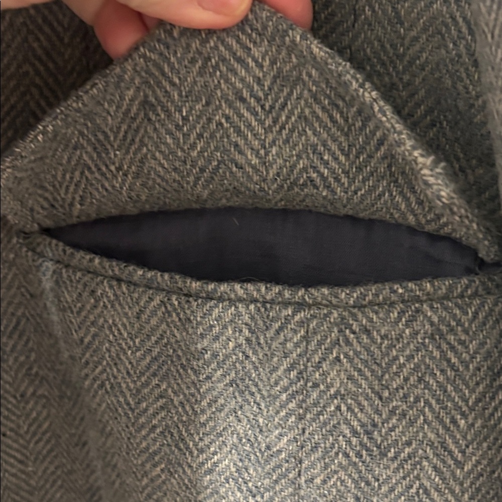 Vintage 1970-80 Grand Entry Western Cowboy Rodeo Tradition Herringbone Blazer 44 - Picture 14 of 16